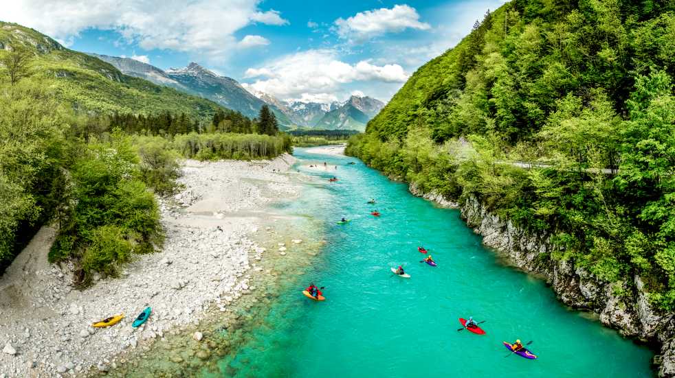 river soca kayaking
